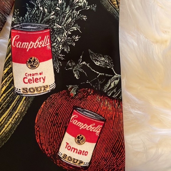Campbell's Soup Vintage Silk Tie - Picture 5 of 7